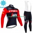 Invierno Maillot y Culotte Largos con Tirantes Trek Segafredo 2023 Hombres