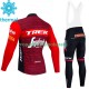 Invierno Maillot y Culotte Largos con Tirantes Trek Segafredo 2023 Hombres