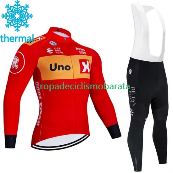 Invierno Maillot y Culotte Largos con Tirantes Uno X 2023 Hombres