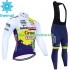 Invierno Maillot y Culotte Largos con Tirantes Wanty Circus 2023 Hombres