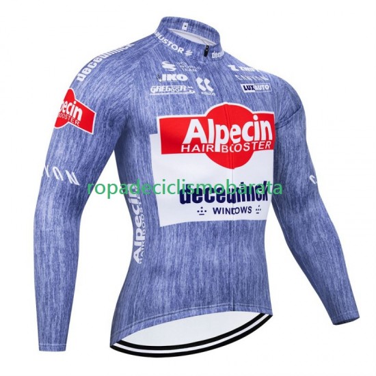 Maillot Manga Larga Alpecin Deceuninck 2024 Hombres