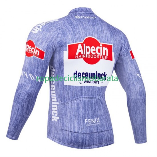 Maillot Manga Larga Alpecin Deceuninck 2024 Hombres