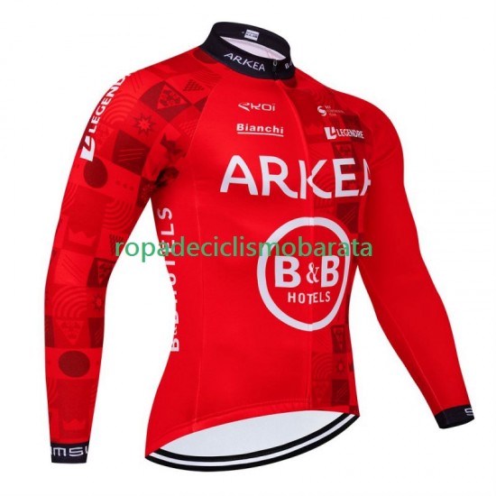 Maillot Manga Larga Arkea Bb Hotels Excalibur 2024 Hombres