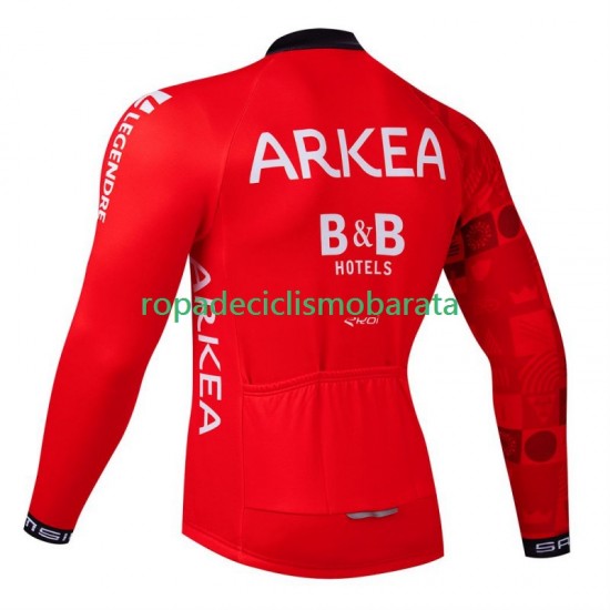 Maillot Manga Larga Arkea Bb Hotels Excalibur 2024 Hombres