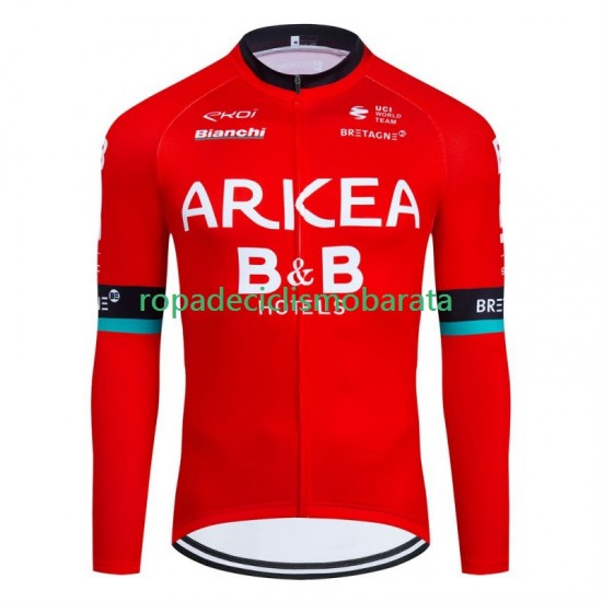 Maillot Manga Larga Arkea Bb Hotels 2024 Hombres