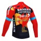 Maillot Manga Larga Bahrain Victorious 2023 Hombres