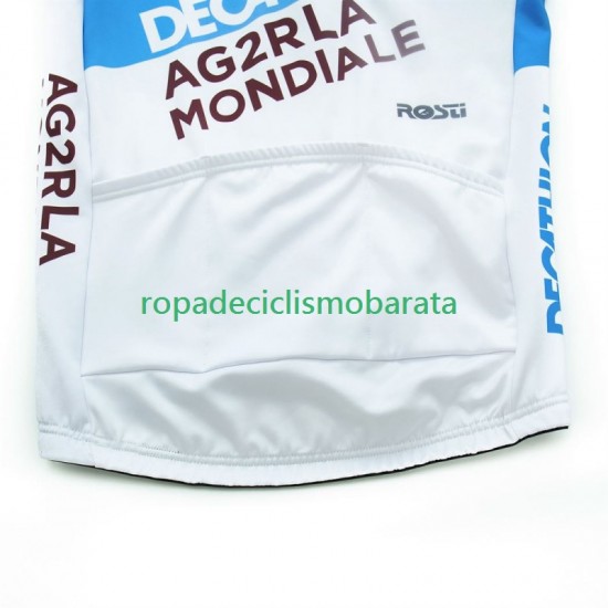 Maillot Manga Larga Decathlon Ag2R 2024 Hombres