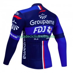 Maillot Manga Larga Fdj Groupama 2023 Hombres