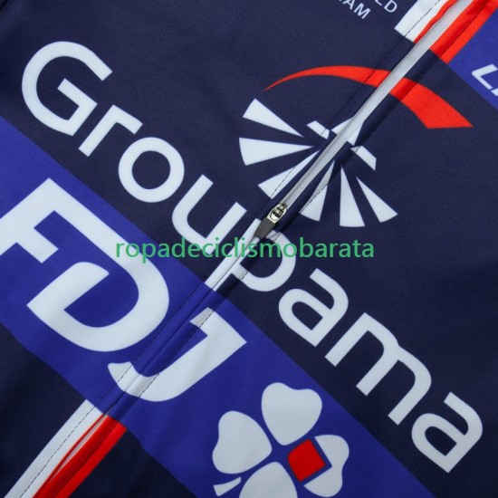 Maillot Manga Larga Fdj Groupama 2023 Hombres