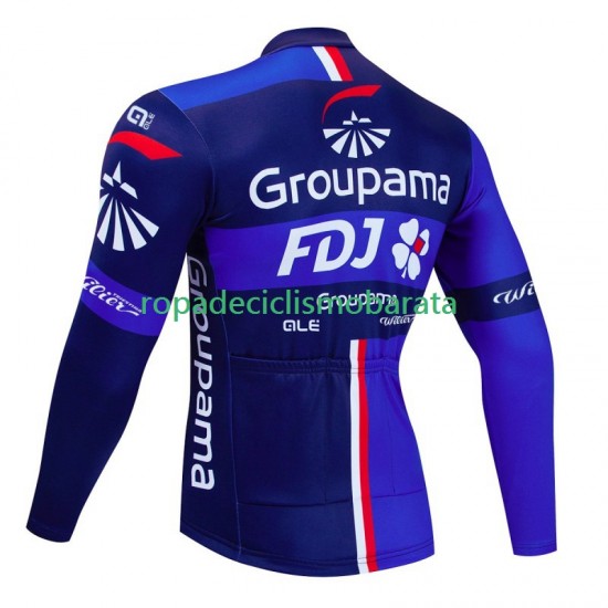 Maillot Manga Larga Fdj Groupama 2024 Hombres