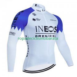 Maillot Manga Larga Ineos Grenadier 2023 Hombres N001