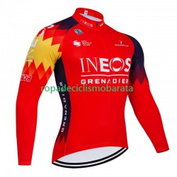 Maillot Manga Larga Ineos Grenadier 2023 Hombres