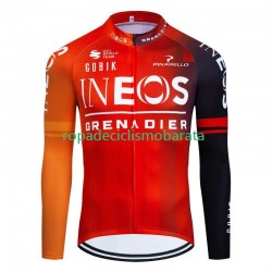 Maillot Manga Larga Ineos Grenadier 2024 Hombres