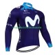 Maillot Manga Larga Movistar 2023 Hombres