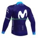 Maillot Manga Larga Movistar 2023 Hombres
