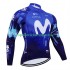 Maillot Manga Larga Movistar 2024 Hombres