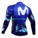 Maillot Manga Larga Movistar 2024 Hombres