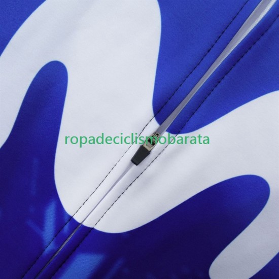 Maillot Manga Larga Movistar 2024 Hombres