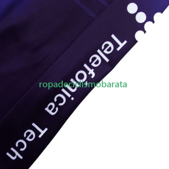 Maillot Manga Larga Movistar 2024 Hombres