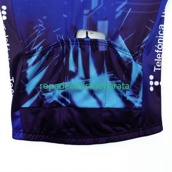 Maillot Manga Larga Movistar 2024 Hombres