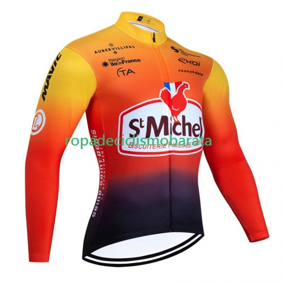 Maillot Manga Larga Saint Michel Auber 93 2023 Hombres