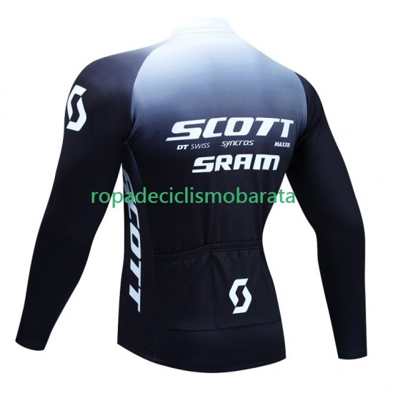 Maillot Manga Larga Scott Sram 2023 Hombres