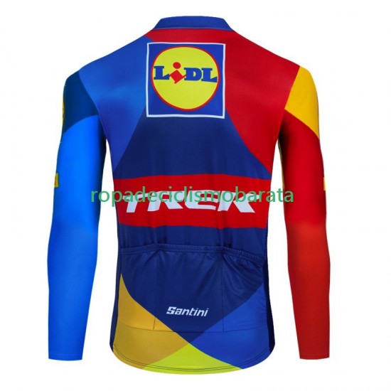 Maillot Manga Larga Trek Lidl 2024 Hombres