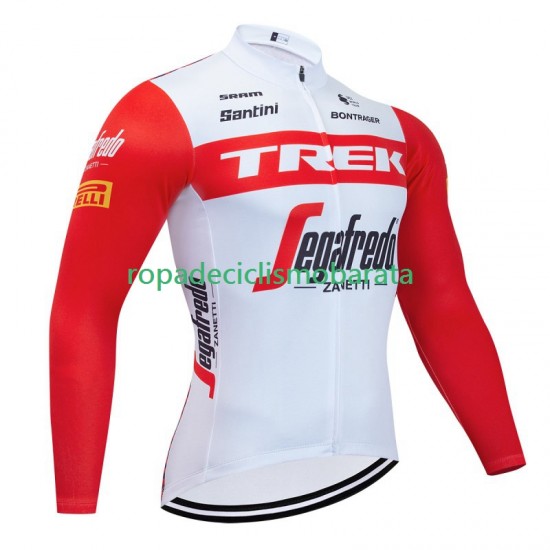 Maillot Manga Larga Trek Segafredo 2023 Hombres N001