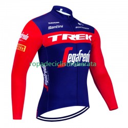 Maillot Manga Larga Trek Segafredo 2023 Hombres N002
