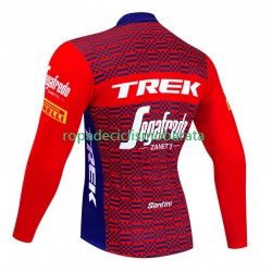 Maillot Manga Larga Trek Segafredo 2023 Hombres N002