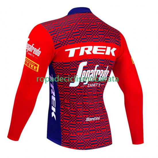 Maillot Manga Larga Trek Segafredo 2023 Hombres N002