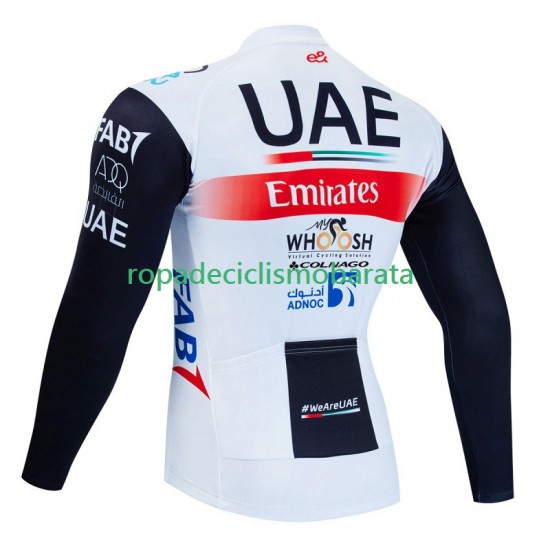 Maillot Manga Larga Uae Emirates 2023 Hombres