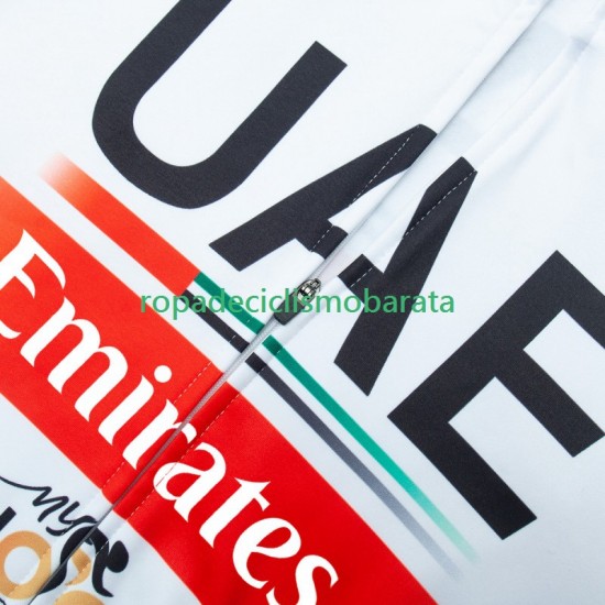 Maillot Manga Larga Uae Emirates 2023 Hombres