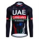 Maillot Manga Larga Uae Emirates 2024 Hombres N001