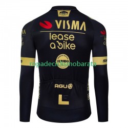 Maillot Manga Larga Visma Lease A Bike 2024 Hombres N001