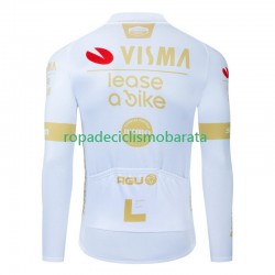 Maillot Manga Larga Visma Lease A Bike 2024 Hombres N002
