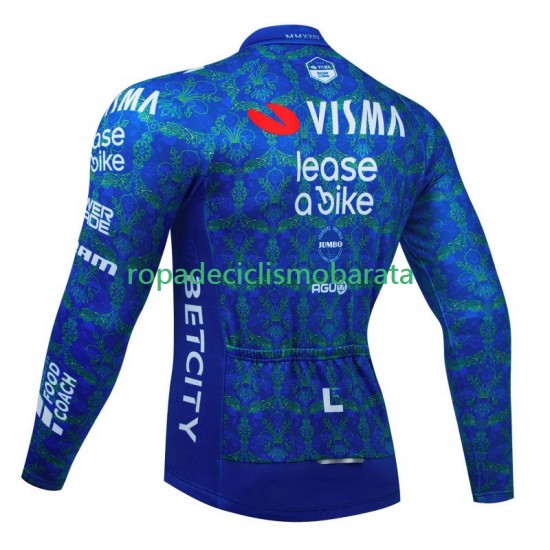 Maillot Manga Larga Visma Lease A Bike Tdf 2024 Hombres