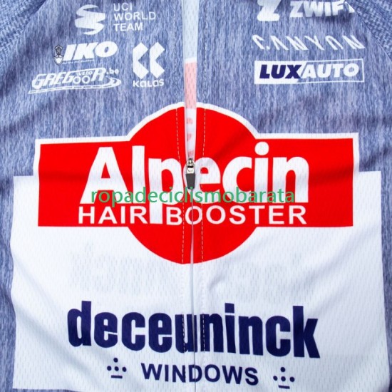 Maillot Manga Corta Alpecin Deceuninck 2024 Hombres