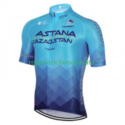 Maillot Manga Corta Astana Qazaqstan 2023 Hombres