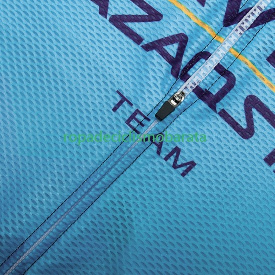 Maillot Manga Corta Astana Qazaqstan 2023 Hombres