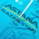 Maillot Manga Corta Astana Qazaqstan 2024 Hombres N001