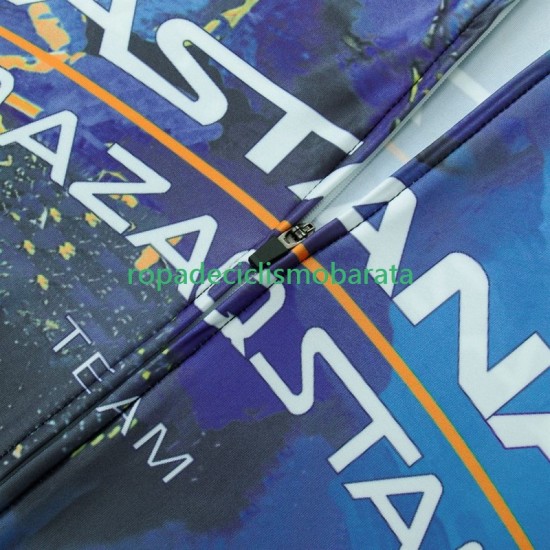 Maillot Manga Corta Astana Qazaqstan 2024 Hombres