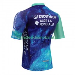 Maillot Manga Corta Decathlon Ag2R 2024 Hombres N001