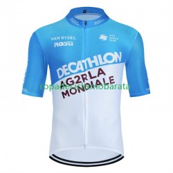 Maillot Manga Corta Decathlon Ag2R 2024 Hombres