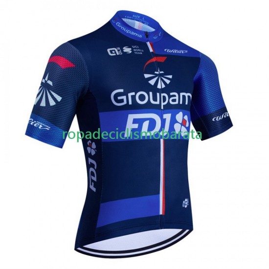 Maillot Manga Corta Fdj Groupama 2024 Hombres