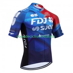 Maillot Manga Corta Fdj Suez 2024 Hombres