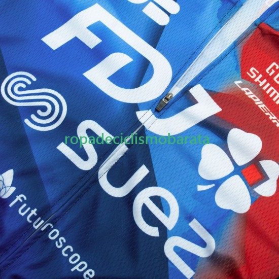 Maillot Manga Corta Fdj Suez 2024 Hombres