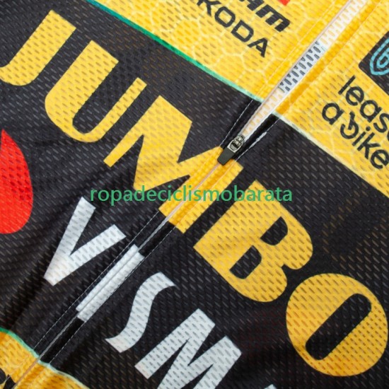 Maillot Manga Corta Jumbo Visma 2023 Hombres