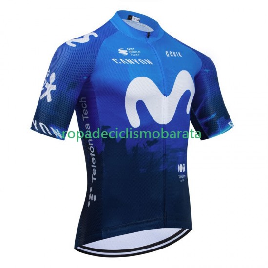 Maillot Manga Corta Movistar 2024 Hombres