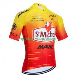 Maillot Manga Corta St Michel Auber 93 Mavic 2024 Hombres